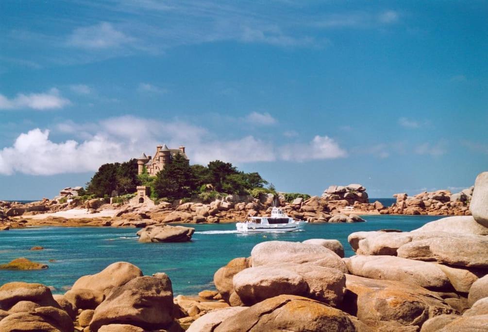 Maison - Villa Bord De Mer, Cote De Granit Rose Perros-Guirec Exteriér fotografie