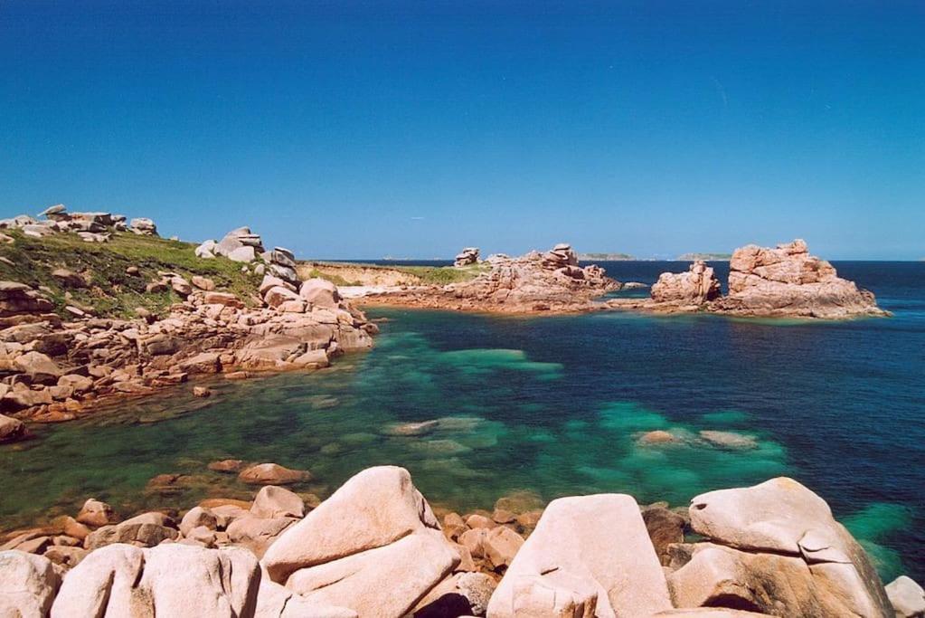 Maison - Villa Bord De Mer, Cote De Granit Rose Perros-Guirec Exteriér fotografie