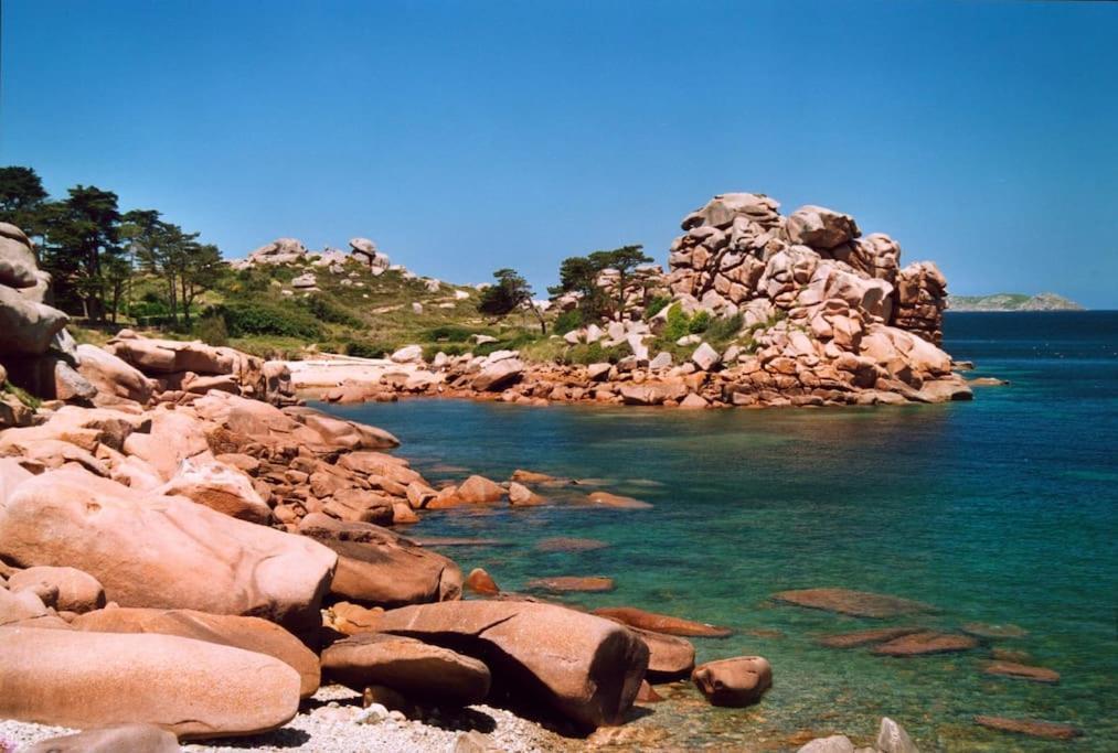 Maison - Villa Bord De Mer, Cote De Granit Rose Perros-Guirec Exteriér fotografie