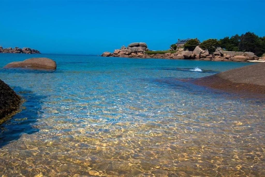 Maison - Villa Bord De Mer, Cote De Granit Rose Perros-Guirec Exteriér fotografie